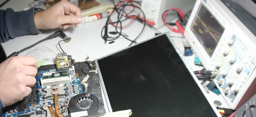 ремонт залитого ноутбука уфа